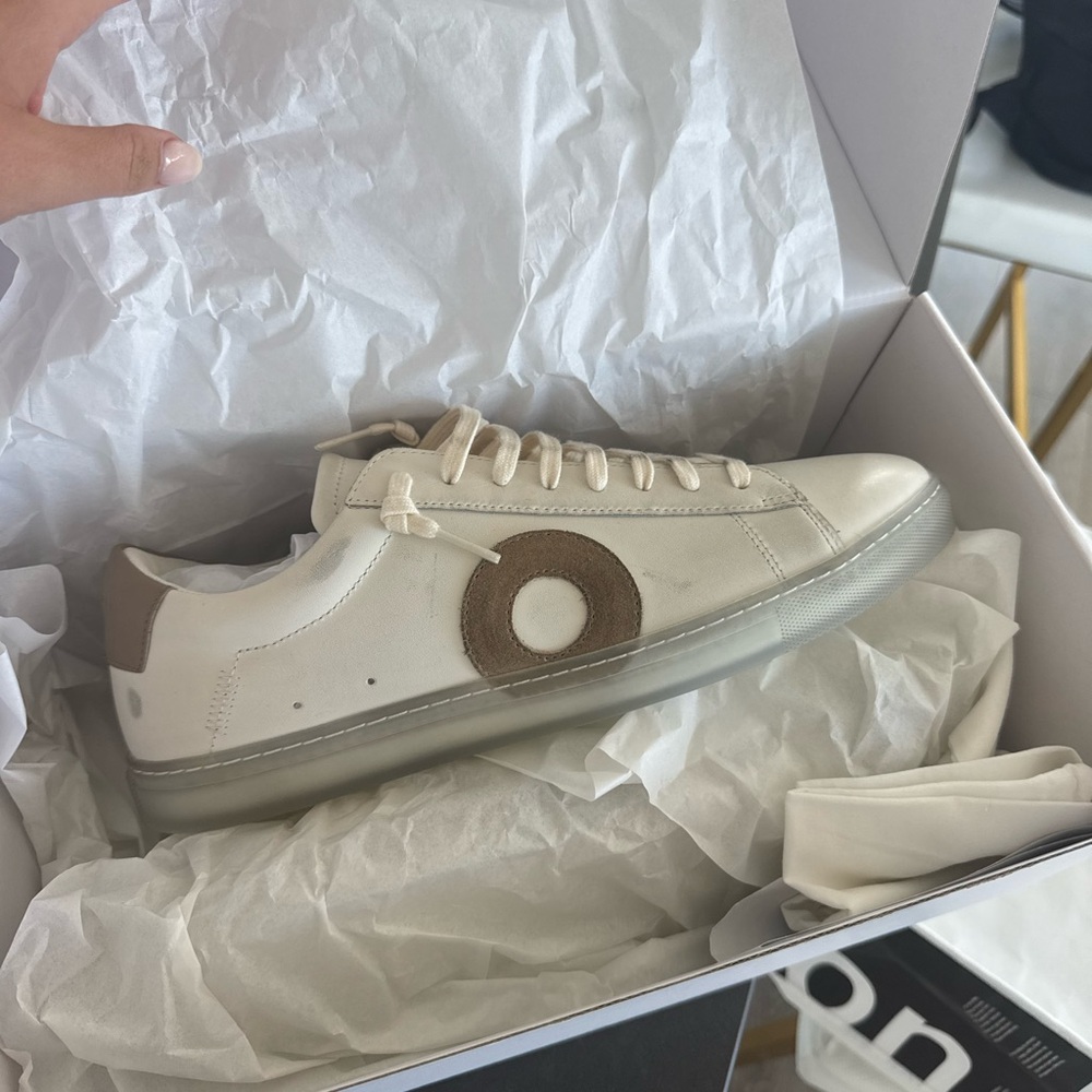 Oliver Cabell Belmont Sand Ghost Sneakers